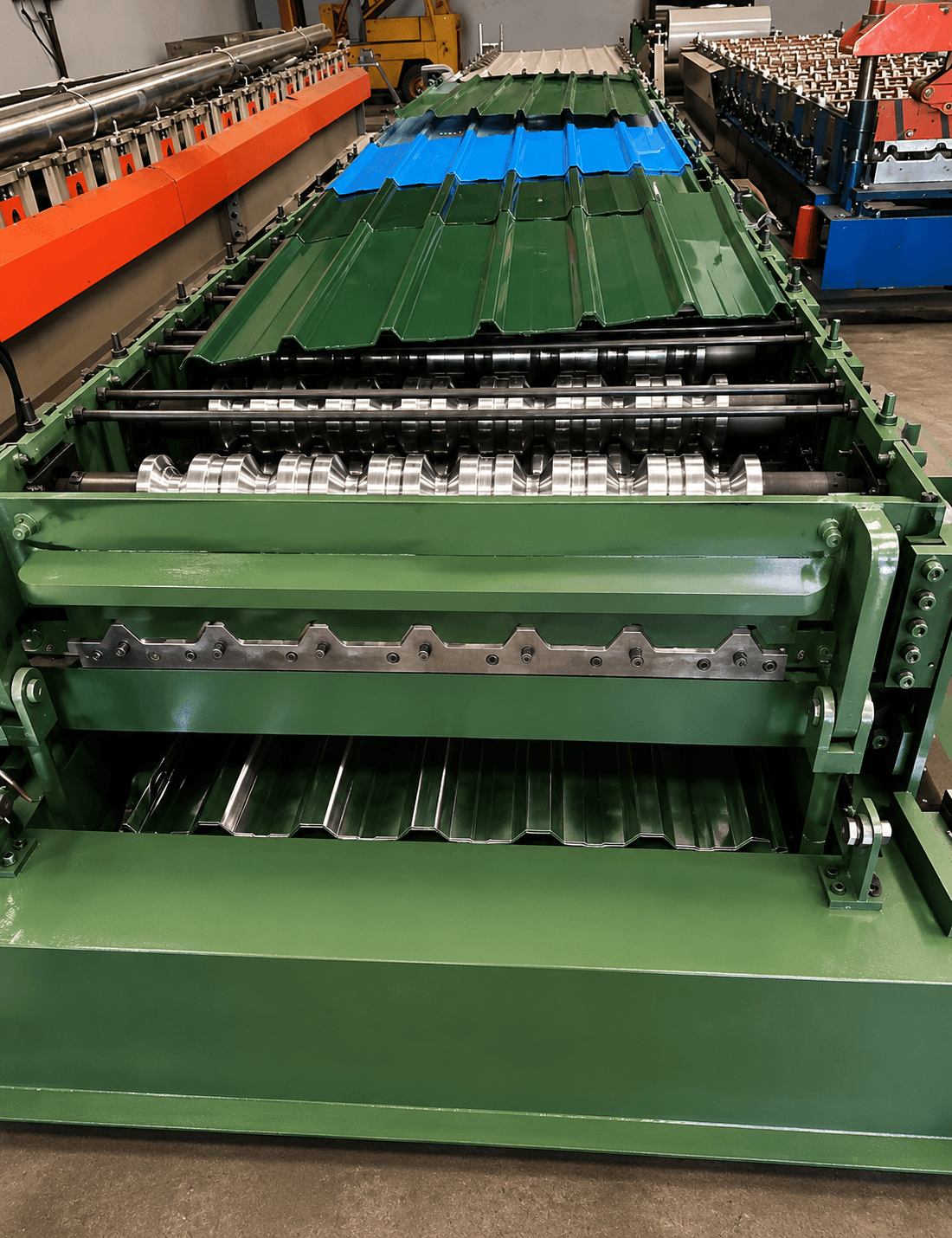 Juphil Aluminum production machine on the factory floor